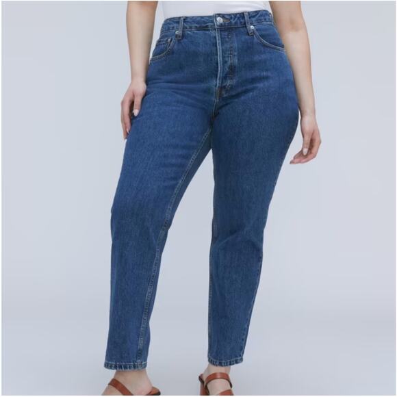 Everlane Denim - Everlane Curvy 90s Cheeky Straight Jeans Size 31 New With Tag